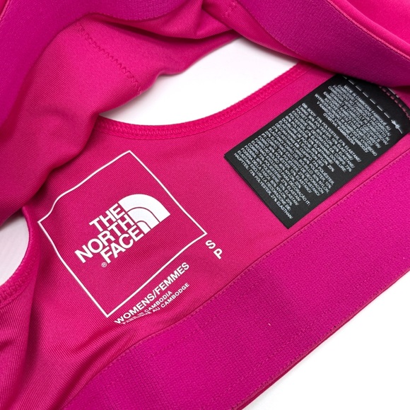 The North Face Women's Movmynt Sports Bra Fuschia Pink Size Small - Picture 6 of 11